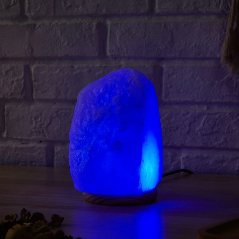 🏡 Natural Himalayan Salt Lamp | Ambient Color-Changing Artisan Glow Light - Picture 7 of 14